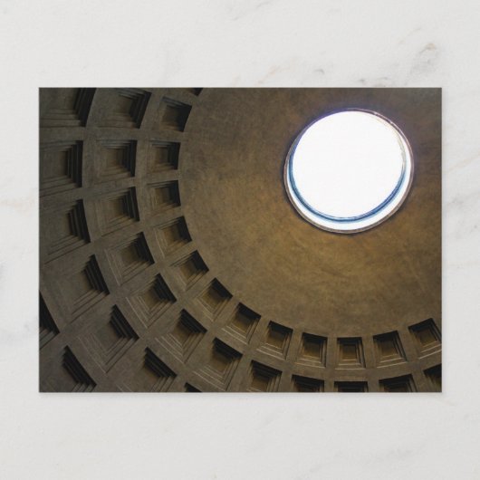 Pantheon Roof Briefkaart (Voorkant)