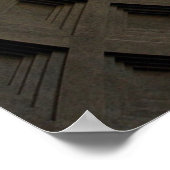 Pantheon Roof in Rome, Italië Poster (Hoek)