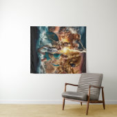 Pantheon van legendes wandkleed (In Situ (horizontaal))