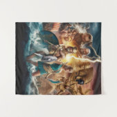 Pantheon van legendes wandkleed (Voorkant (horizontaal))