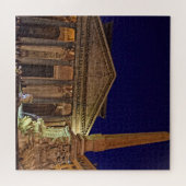 Pantheon van Night - Rome, Italië - 20x20 - 676 st Legpuzzel (Horizontaal)