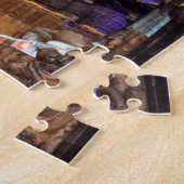 Pantheon van Night - Rome, Italië - 20x30 - 1014 p Legpuzzel (Zijkant)