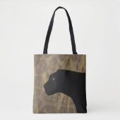 Panther Allover-Tas Tote Bag (Voorkant)