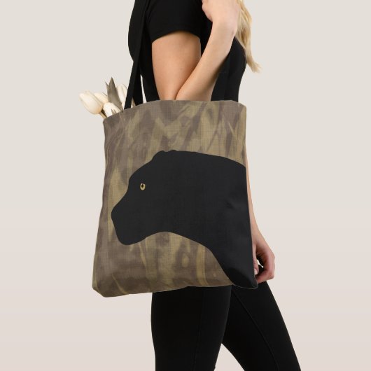 Panther Allover-Tas Tote Bag (Dichtbij)