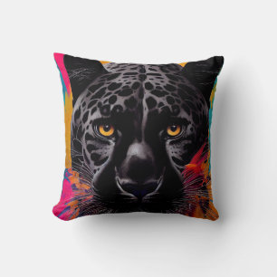 Panther Animal Discovery Adventure Natuur Planet E Kussen
