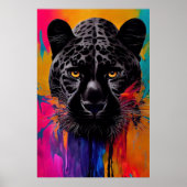 Panther Animal Discovery Adventure Natuur Planet E Poster (Voorkant)