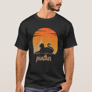 Panther Animal Hot in the Mounta in Natuur T-shirt
