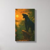 Panther at Dusk — Collector’s Canvas | Orrin (Voorkant)