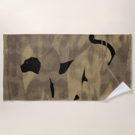 Panther Beach Towel Strandlaken