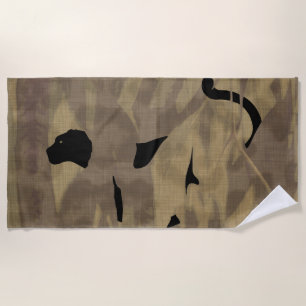 Panther Beach Towel Strandlaken
