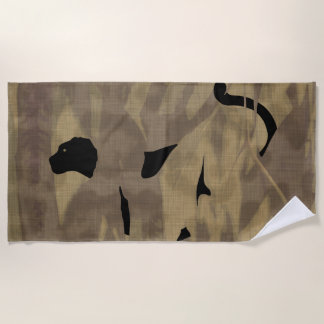 Panther Beach Towel Strandlaken