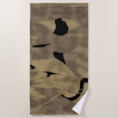 Panther Beach Towel Strandlaken (Voorkant)