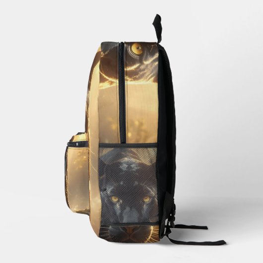 Panther Bedrukte Rugzak (Rechts)