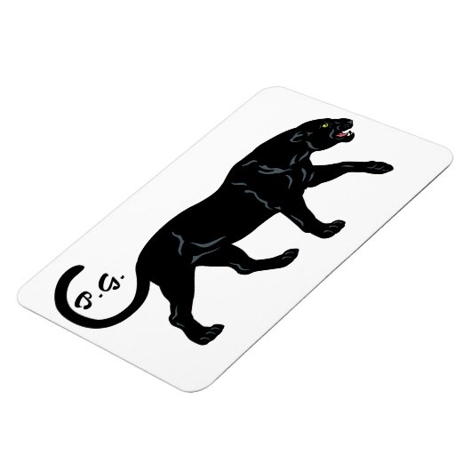 panther black magneet (Linkerzijde)