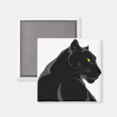 panther black magneet (Voorkant / Achterkant)