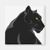 panther black magneet (Voorkant)