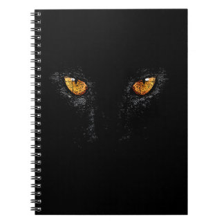 PANTHER,BLACK,NIGHT NOTITIEBOEK