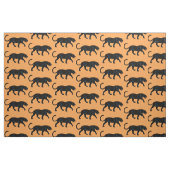 panther black stof (Fat Quarter)
