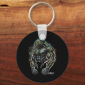 Panther Bodybuilding Fitness Gym Draag Sleutelhanger (Voorkant)