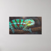Panther Chameleon Canvas Print (Voorkant)