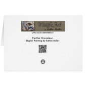 Panther Chameleon Digital Painting (Achterkant Horizontaal)