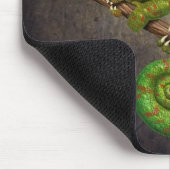 Panther Chameleon Digital Painting Muismat (Hoek)