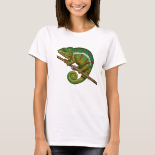 Panther Chameleon Digital Painting T-shirt
