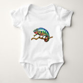 Panther Chameleon Lizard Romper (Voorkant)