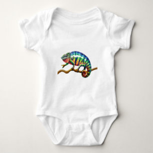 Panther Chameleon Lizard Romper