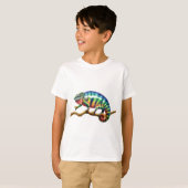 Panther Chameleon Lizard T-shirt (Voorkant volledig)