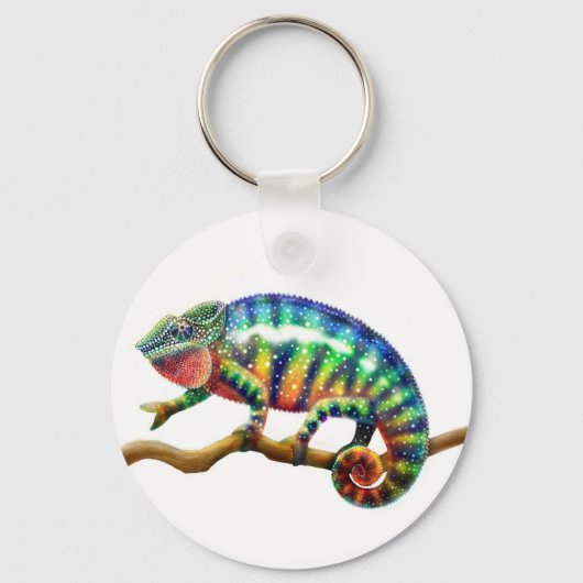 Panther Chameleon Sleutelhanger (Voorkant)