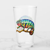 Panther Chameleon Tumbler Drink glas (Voorkant)