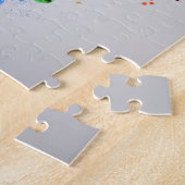 Panther Chameleon Waterverf Jigzaag Puzzle Legpuzzel (Zijkant)