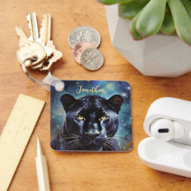 Panther Dierenportret Gepersonaliseerde Naam