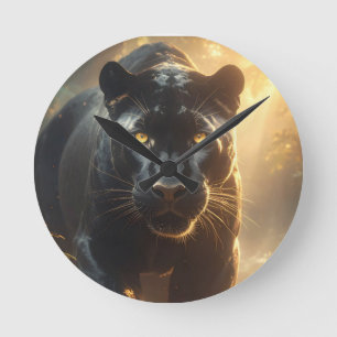 Panther  - elegantie door ontwerp ronde klok