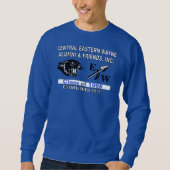 Panther en EW Deep Royal Blue SweatShirt (Voorkant)