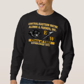 Panther en EW Zwart Sweatshirt (Voorkant)