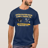 Panther en Trending EW Navy Blue T-Shirt (Voorkant)