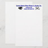 Panther- en trendwerk briefpapier (Voorkant / Achterkant)