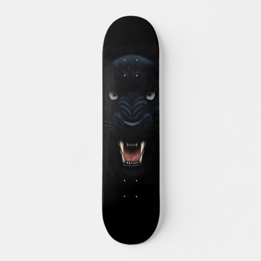Panther Face Persoonlijk Skateboard (Voorkant)