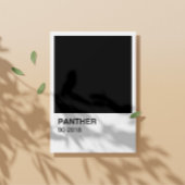 Panther Film Zwart - Witte Rand Perfect Poster