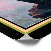 Panther & Flying Peacocks Art Deco Print-16x20 Poster (Hoek)