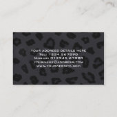 Panther Fur Design Visitekaartje (Achterkant)