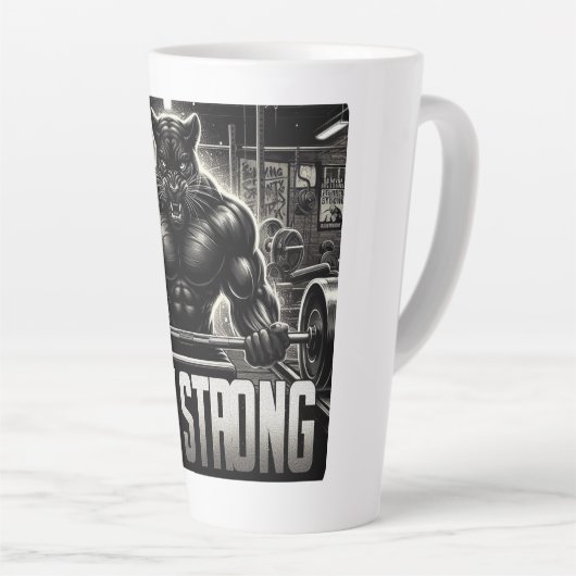 Panther Gym Latte Mok (Rechterhoek)