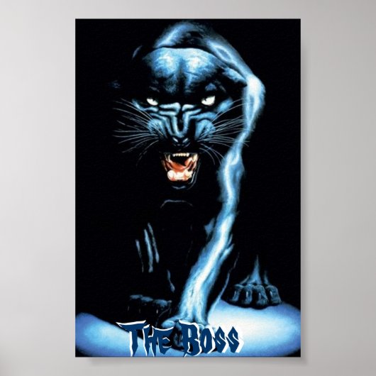 Panther...het Poster van het Boss (Voorkant)
