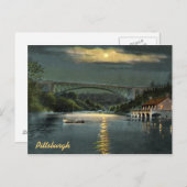 Panther Hollow Lake  Briefkaart (Voorkant / Achterkant)