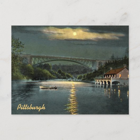 Panther Hollow Lake  Briefkaart (Voorkant)