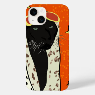 Panther in stijl Case-Mate iPhone 14 hoesje