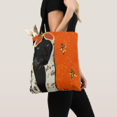 Panther in stijl tote bag (Dichtbij)