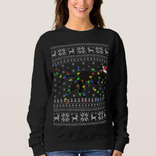 Panther Lelijke Xmas Sweater Stijl Santa Panther C